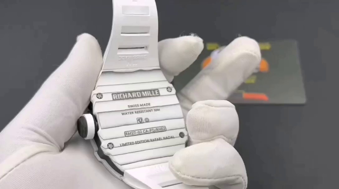 Swiss Craftsmanship Replica Richard Mille RM 27-02 Nadal White | 47.77mm Super Clone - Image 7
