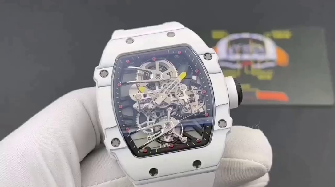 Swiss Craftsmanship Replica Richard Mille RM 27-02 Nadal White | 47.77mm Super Clone - Image 3