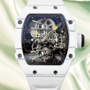 Swiss Craftsmanship Replica Richard Mille RM 27-02 Nadal White | 47.77mm Super Clone