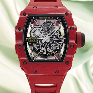 Best Swiss Super Clone Replica Richard Mille RM35-02 Rafael Nadal Red Watch - AAA+ Carbon Edition